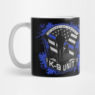 K-9 Unit  -Police Dog Unit- Malinois Mug